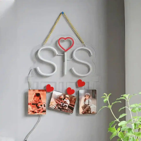 Personalized Bro & Sis Neon Light