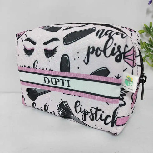 Personalized Printed Box Pouch for Women