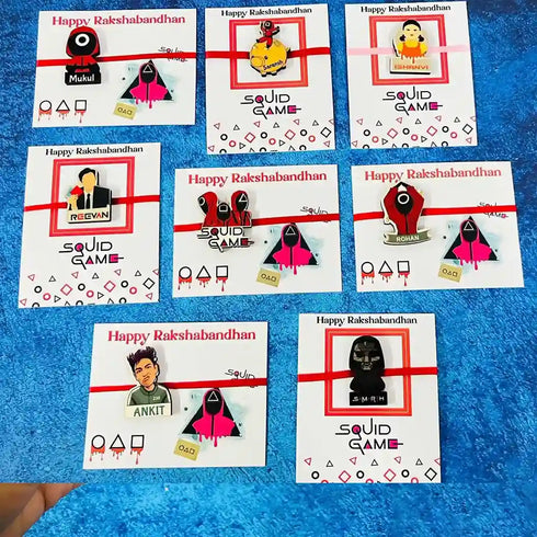 Personalized Rakhi for Game Lovers