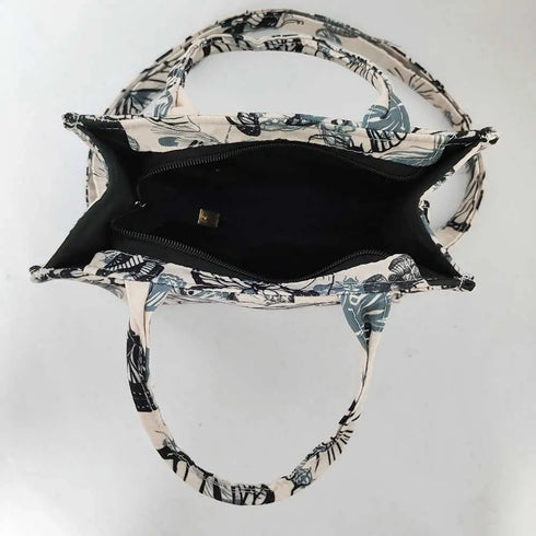 Personalised Butterfly Printed Box Bag with Sling