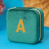 Personalized Initial Organizer Velvet Jewellery Box
