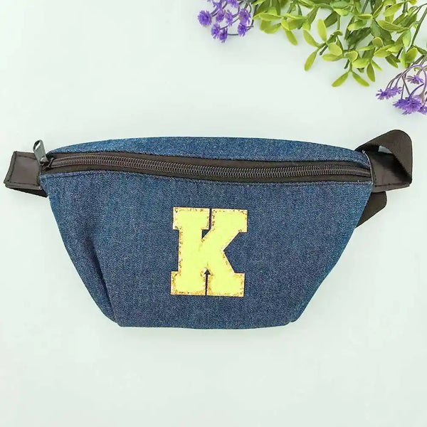Personalized Denim Chest Bag for Kids