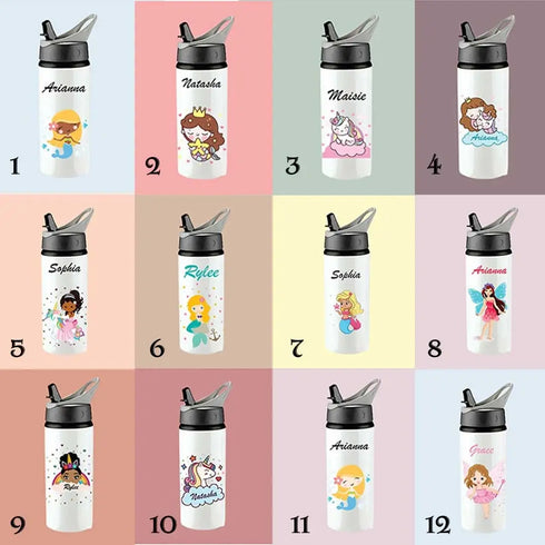 Personalised Sipper Bottle For Kids