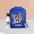 Personalized School Bag & Steel Sipper with Bag Tag Combo For Kids