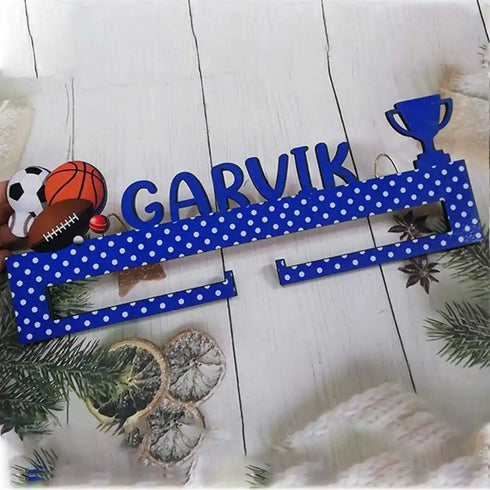 Personalized Winner Medal Organizer