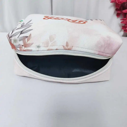 Personalized Leaf Printed Women Box Pouch