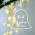 Personalised Bell Shape Ornaments for Christmas