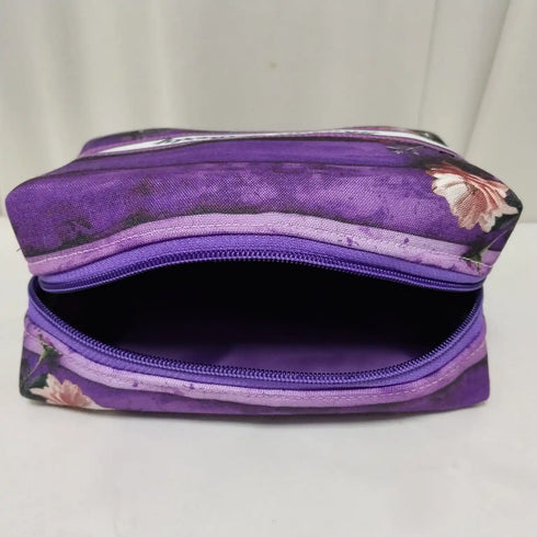 Personalized Floral Printed Women Box Pouch