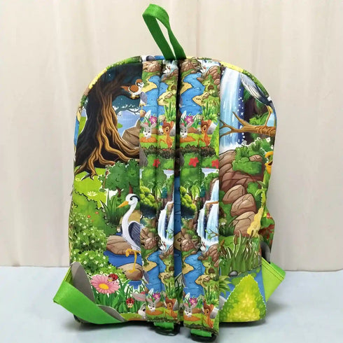 Personalised Animal Printed Kids Bag Pack