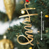 Personalised Name Ornaments for Christmas