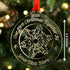 Personalised First Christmas Mr & Mrs Acrylic Ornament