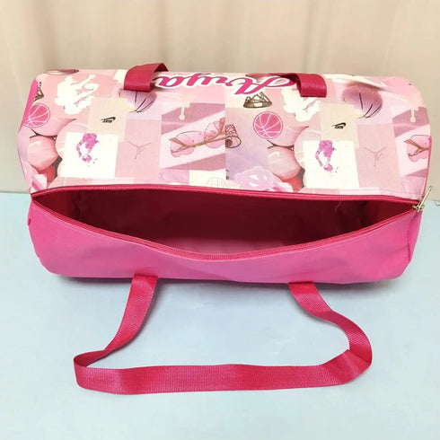 Personalised Basketball Printed Kids Swimming Duffle Bag