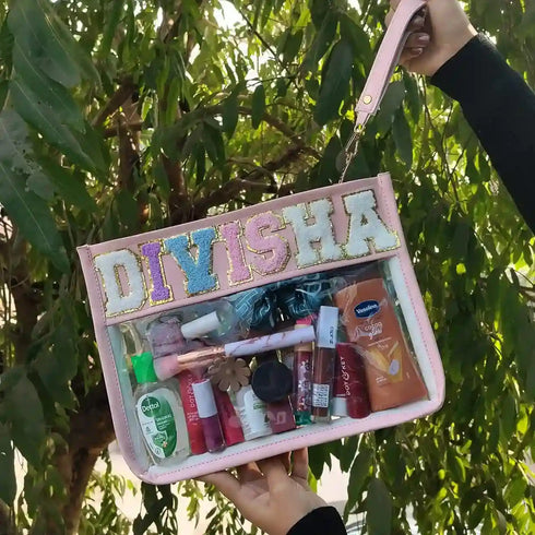 Personalized Pouch with Handle