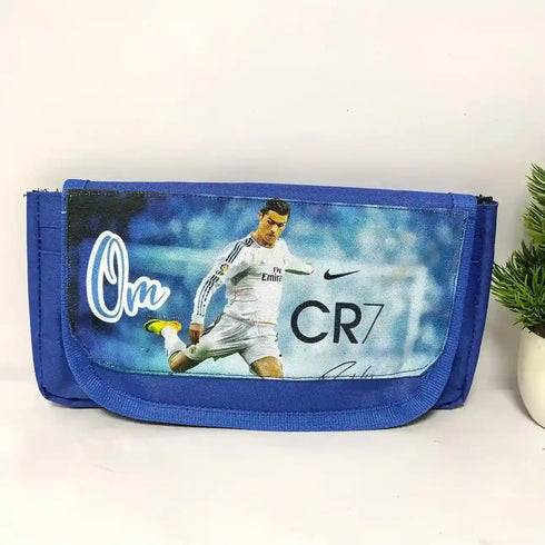 Personalized Cartoon Printed Stationery Pouch for Kids