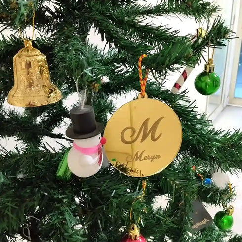 Personalised Name Ornaments for Christmas