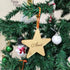 Personalised Star Mirror Ornaments for Christmas