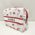 Personalized Bow Printed Box Pouch For Women