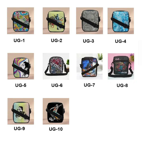 Personalised Printed Men Sling Bag