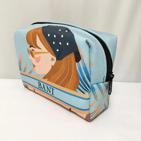 Beautiful Girl Printed Personalised Box Pouch