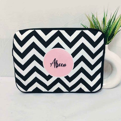 Personalised Geometric Laptop Sleeve/Cover Combo Gift Set