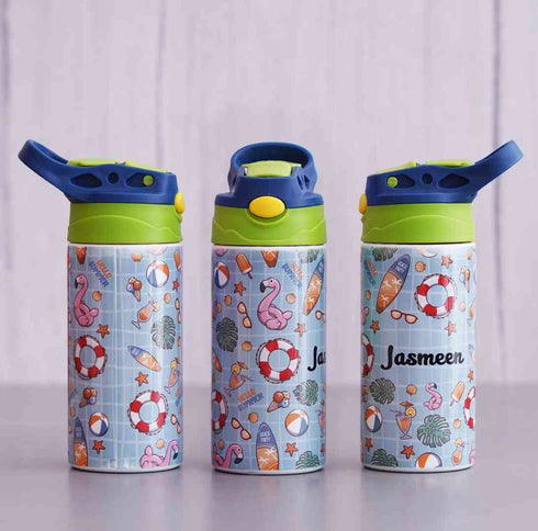 Personalised Kids Thermostat Sipper Bottle