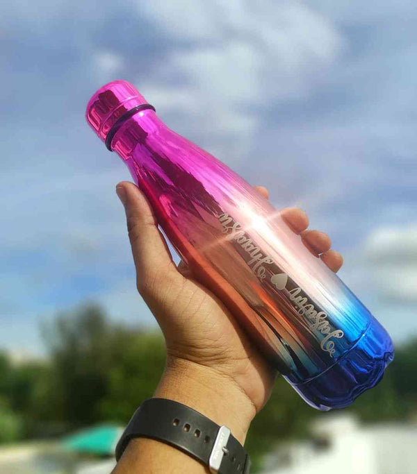 Personalised Rainbow Bottle