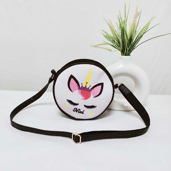Unicorn Personalised Sling Bag