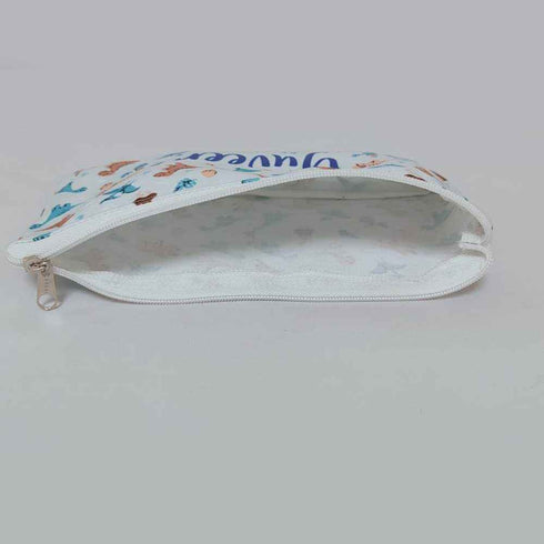 Personalised Animal Printed Kids Pencil Pouch