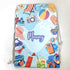 Personalised Ball Printed Kids Drawstring Bag