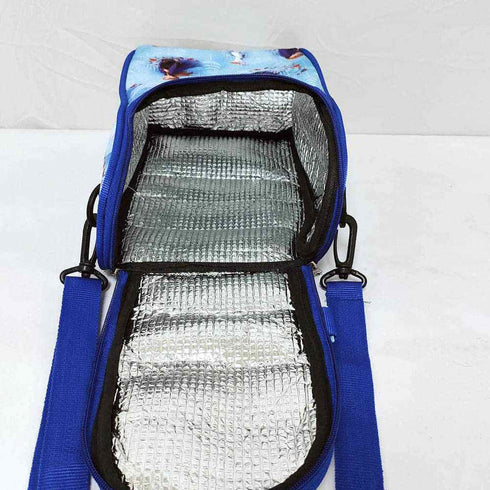 Personalised Snowmen Printed Kids Lunch Bag