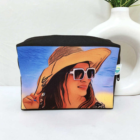 Personalised Photo Printed Box Pouch