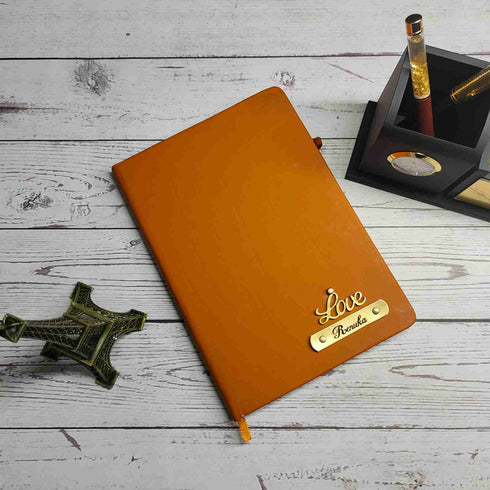 Personalised Diary With Name & Charm