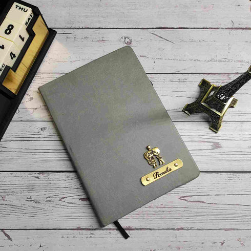 Personalised Diary With Name & Charm