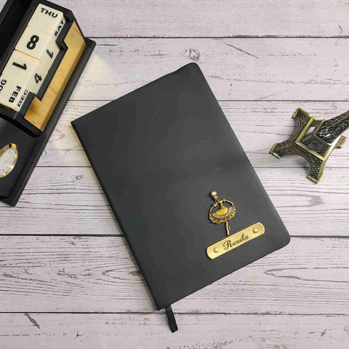 Personalised Diary With Name & Charm