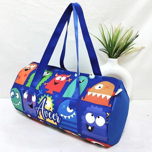 Personalised Cartoon Printed Kids Swimming Duffle Bag