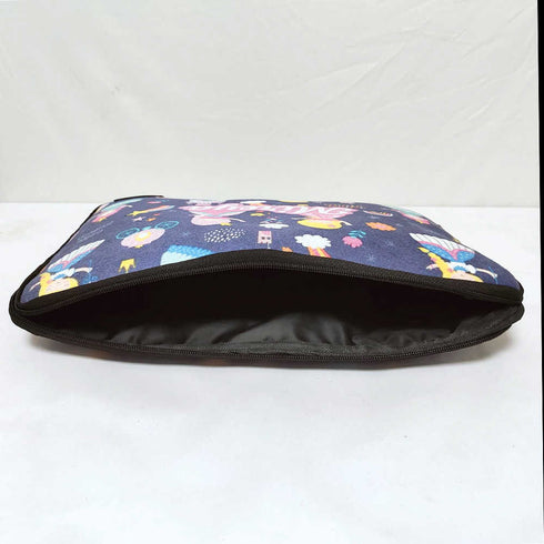 Personalised Floral Printed Kids Laptop Sleeve/Cover