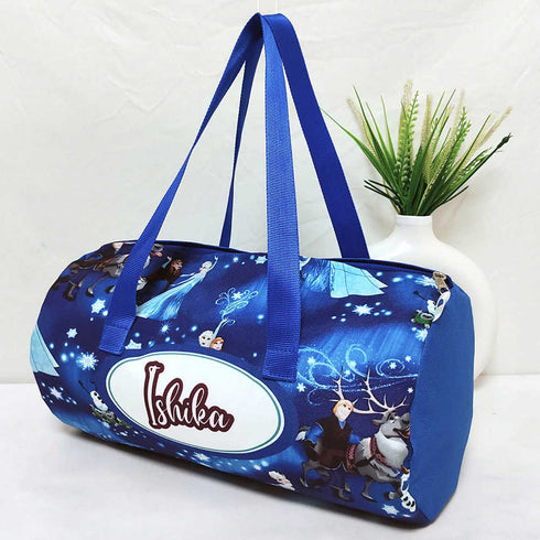 Personalised Cartoon Printed Kids Swimming Duffle Bag