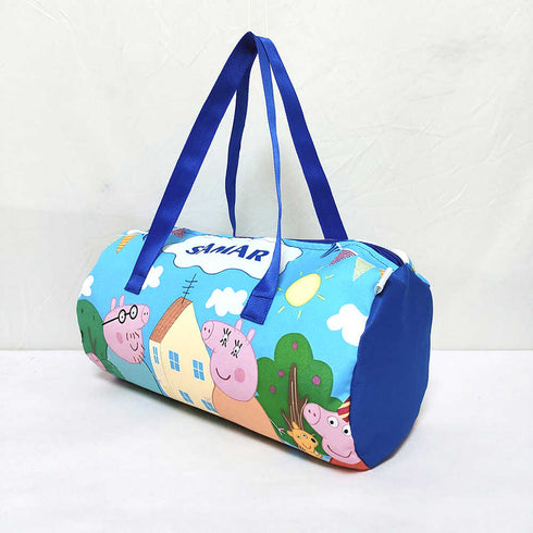 Personalised Cartoon Printed Kids Swimming Duffle Bag