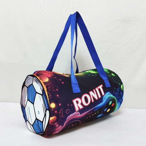 Personalised Game Printed Kids Swimming Duffle Bag