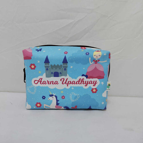 Personalised Unicorn Laptop Sleeve/Cover & Box Pouch Kids Combo