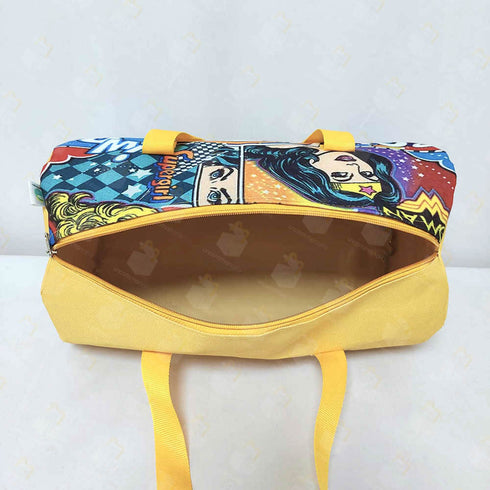 Personalised Cartoon Printed Kids Swimming Duffle Bag