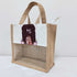 Personalised Jute & Canvas Lunch Bag