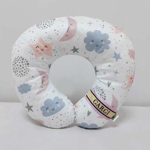 Personalised Stars Printed Neck Pillow & Eye Mask Combo Gift Set