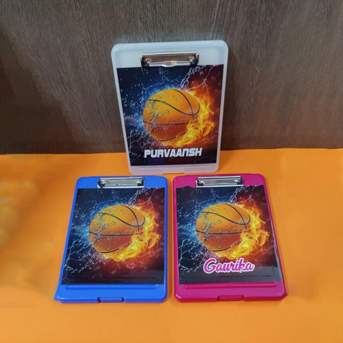 Personalized Kids Examboard & Clipboard Organizer