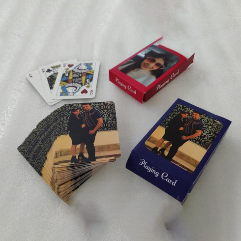 Personlised Playing Photo Cards
