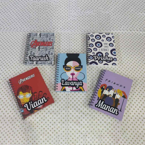 Personalised Printed Kids Notebook