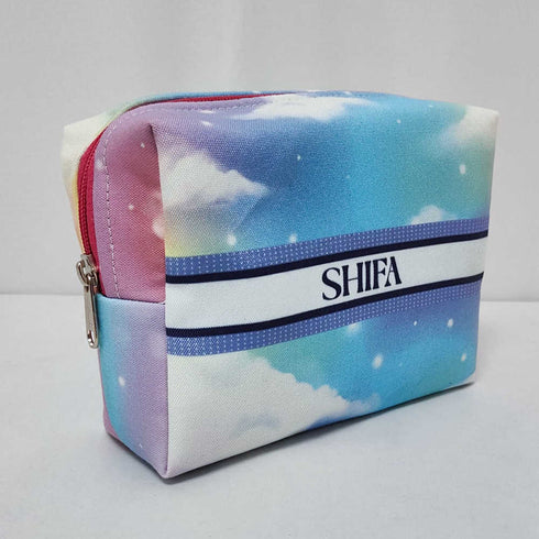 Personalised Cloud Printed Kids Box Pouch