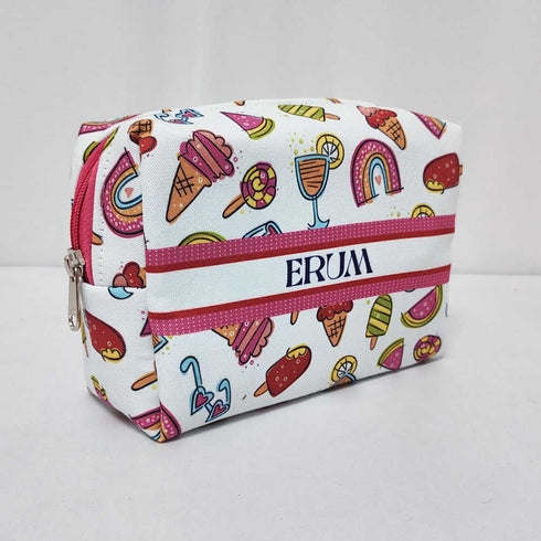 Personalised Ice Cream Printed Kids Box Pouch