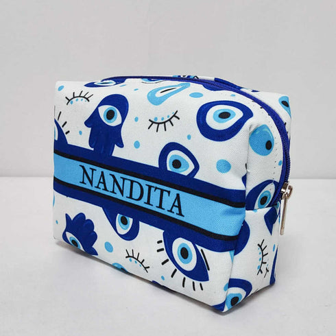 Personalised Evil Eye Printed Kids Box Pouch