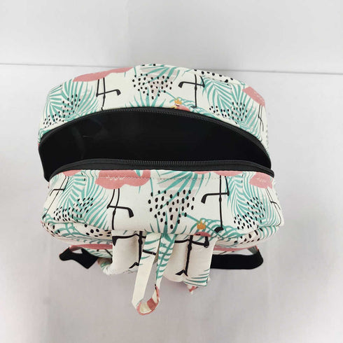 Personalised Flamingos Printed Kids Bag Pack